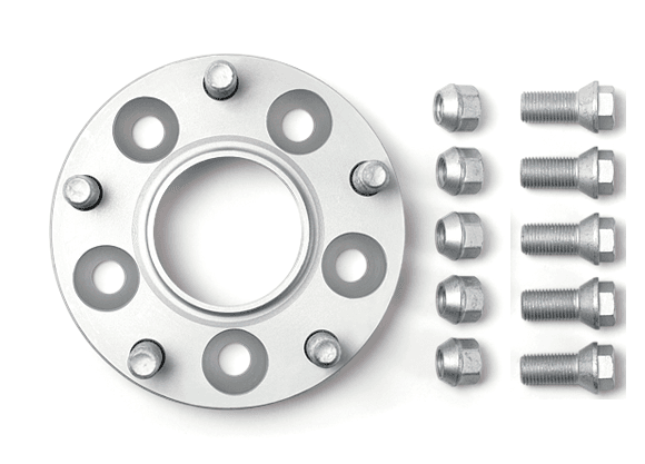 H&R Special Springs LP 1007957401 H&R Trak+ 50mm Wheel Adapter Porsche Wheels 5/130 - 71.6 CB to 5/120 - 74 CB - 14x1.25