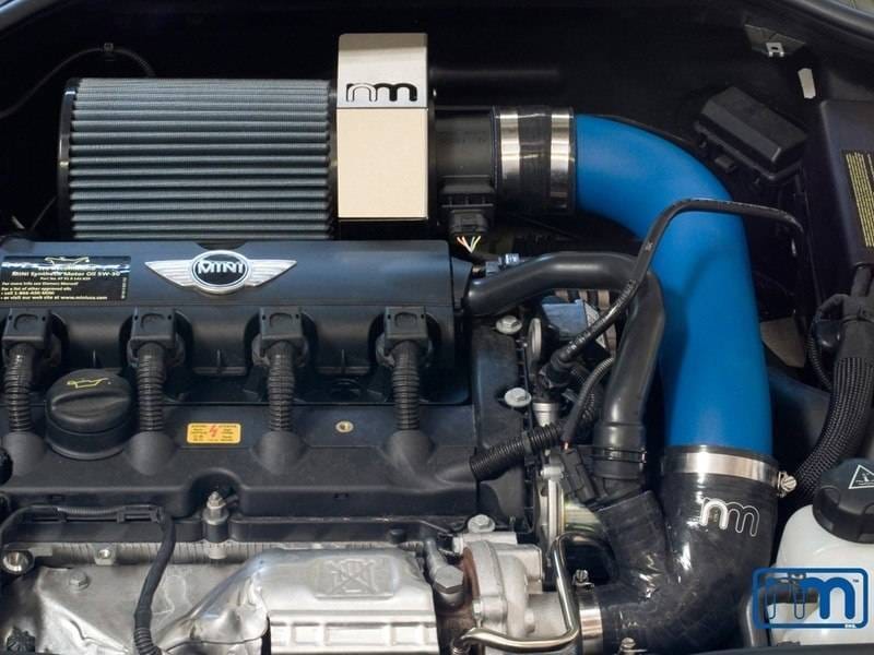 NM Eng. Hi-Flow Air Induction Kit for R55/56/57/58/59 MINI, N18 NON-US Spec, Black Tube with Oiled Filter thumbnail 4