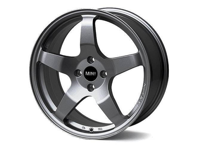 NM Eng. RSe05 17x7.5 +45 4x100 Light Weight Wheel for R-Chassis MINI - Gun Metallic Gloss thumbnail 2