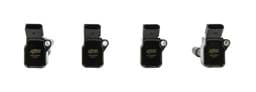 BDDP 140088K-4 Accel Ignition Coils - 2014-2019 VW/Audi 1.8/2.0L Engines, 4-Pack, Black - Fits select 2014-2019 Audi, Volkswagen applications