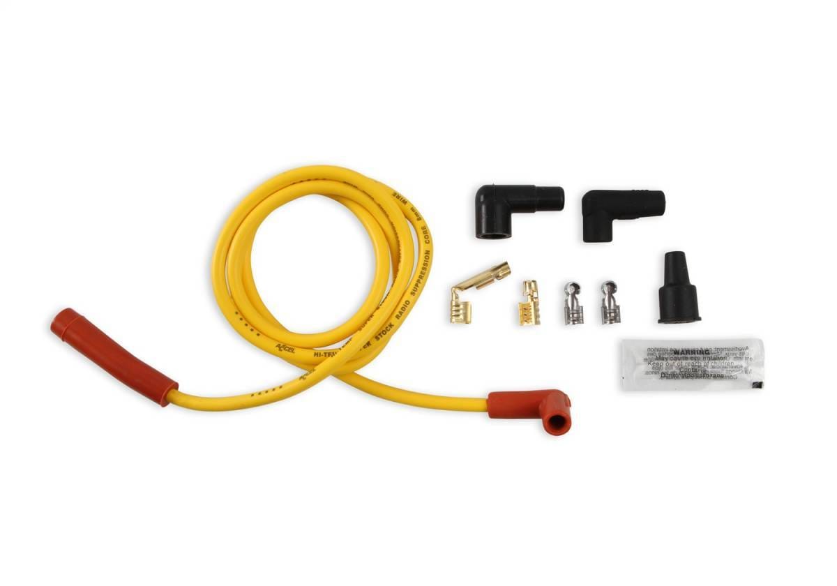 BDDP 170500 Single Wire Replacement Kit- Staight and 90° Spark plug boots- Universal- Yellow thumbnail 3