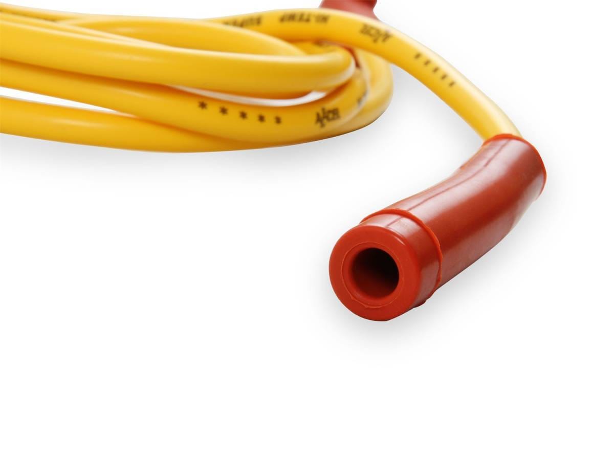 BDDP 170500 Single Wire Replacement Kit- Staight and 90° Spark plug boots- Universal- Yellow thumbnail 7