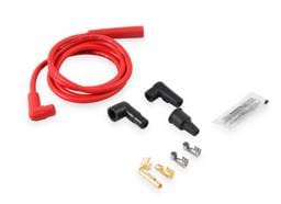 BDDP 170500R Single Wire Replacement Kit - Straight and 90 Spark plug boots - Universal - Red