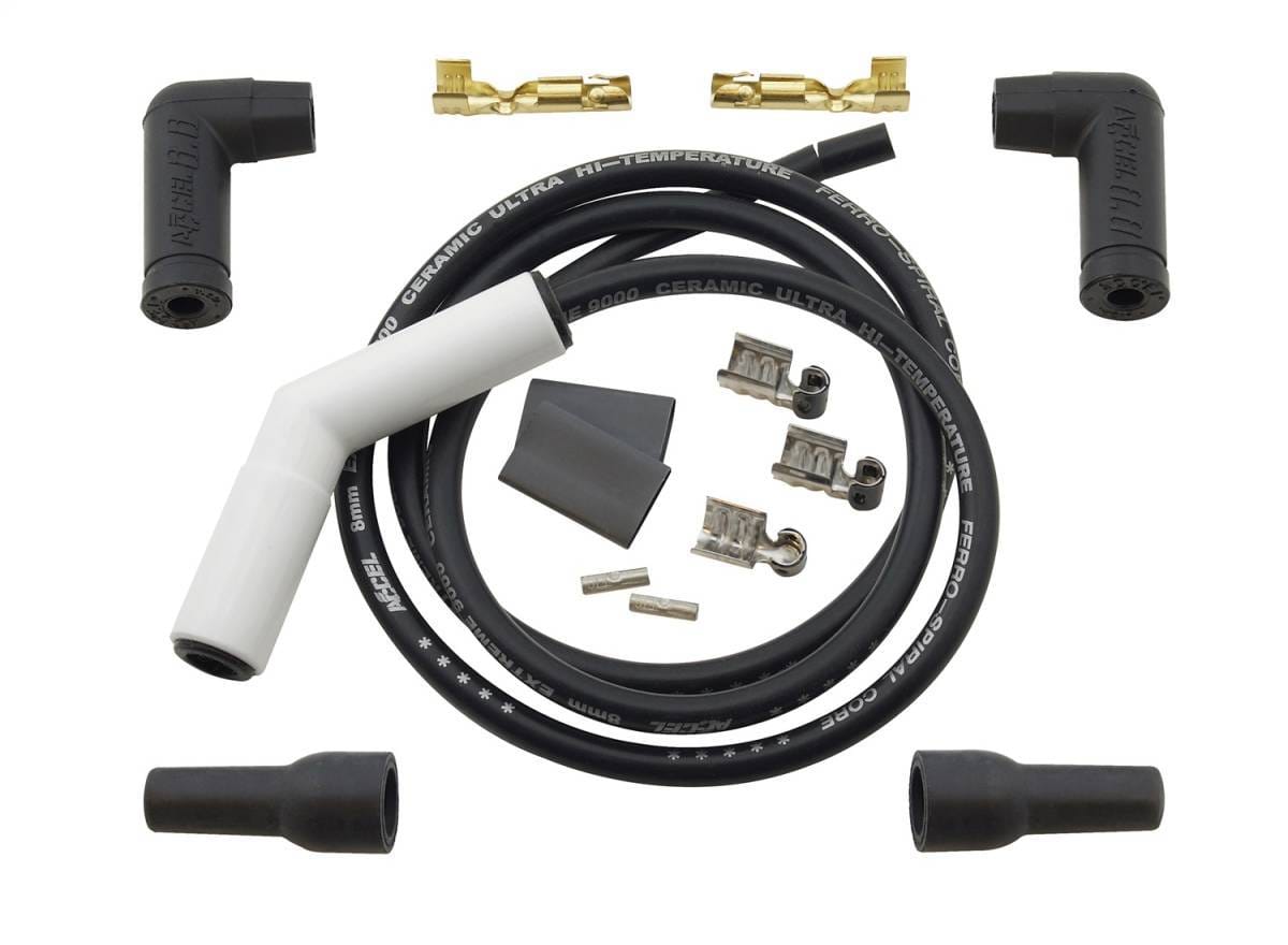 BDDP 170902C ACCEL Spark Plug Wires - Extreme 9000 - Ceramic Booted Single Wire Replacement