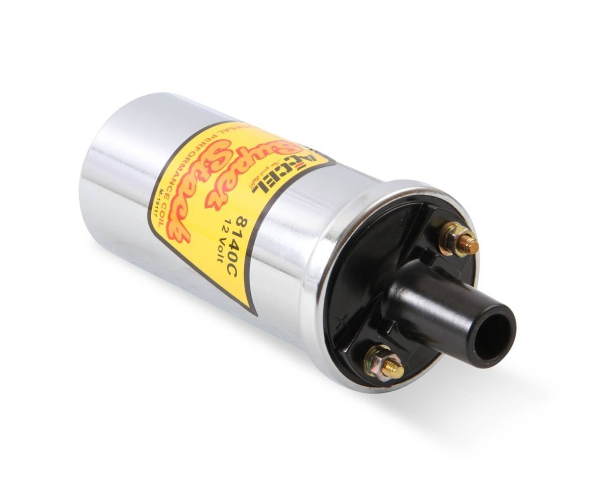 BDDP 8140C ACCEL Ignition Coil - Chrome - 42000v 1.4 ohm primary - Points - up to 6500 RPM thumbnail 5