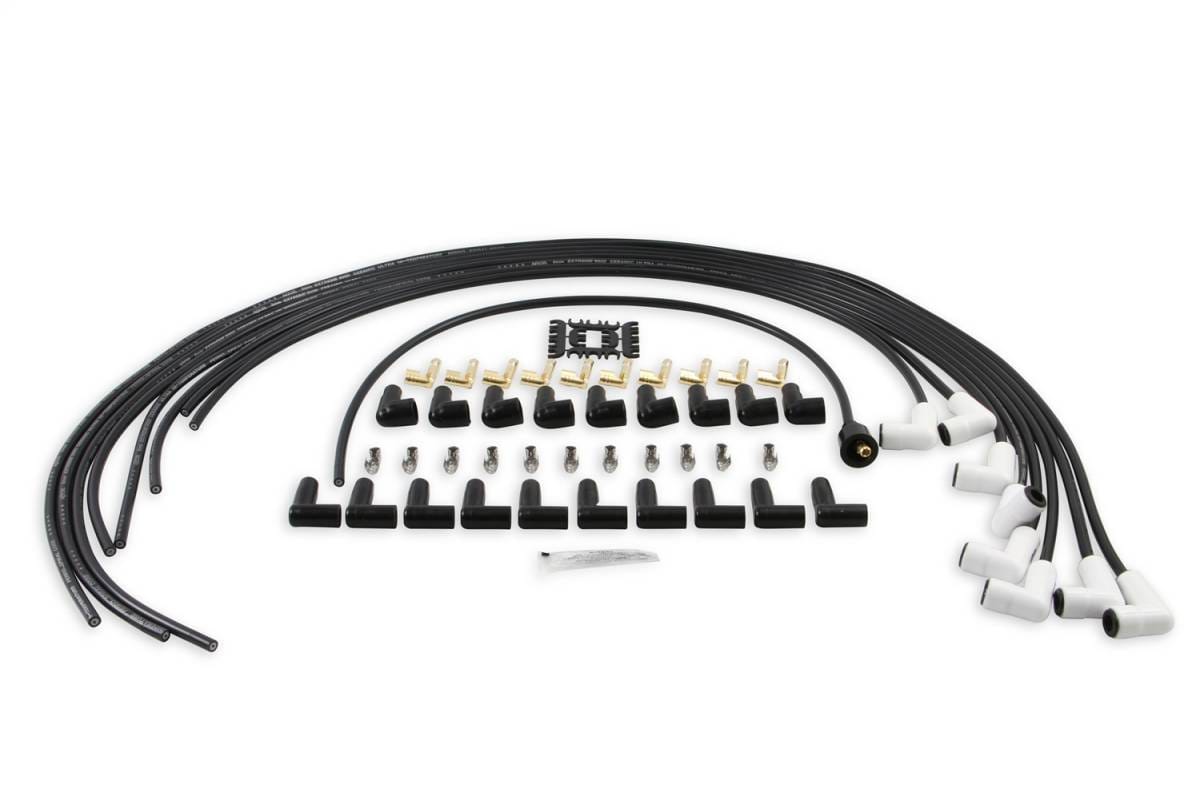 BDDP 9001C Spark Plug Wire Set - Universal - 90 Deg White Ceramic Boots - Fits select 1960-1972 Mercedes-Benz models thumbnail 5