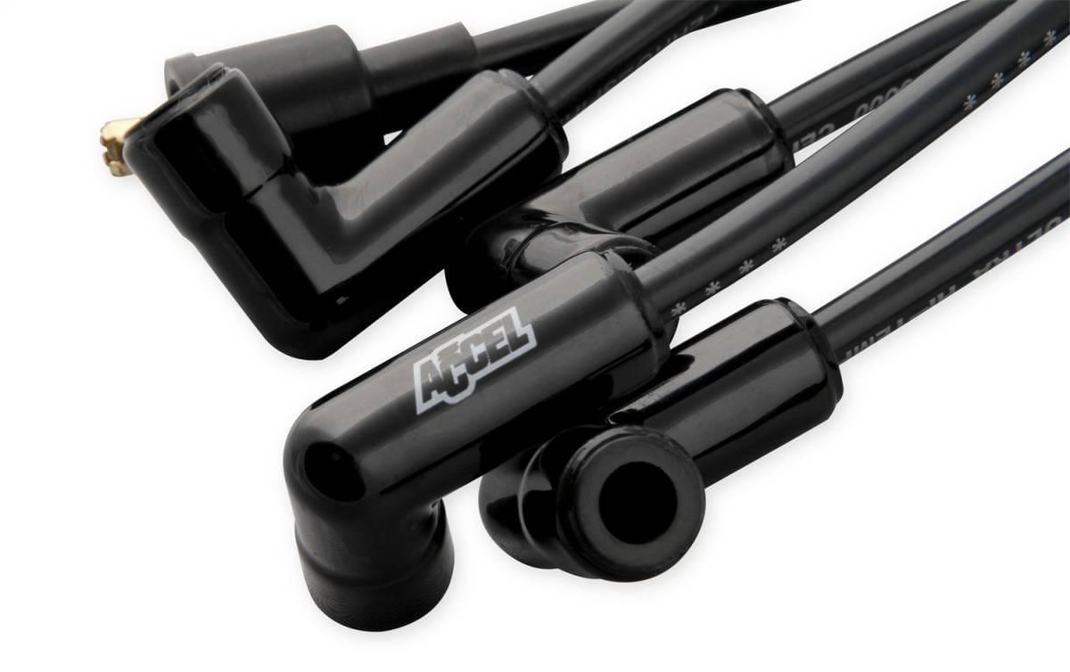 BDDP 9001CK Spark Plug Wire Set - Universal - 90 Deg Black Ceramic Boots thumbnail 7