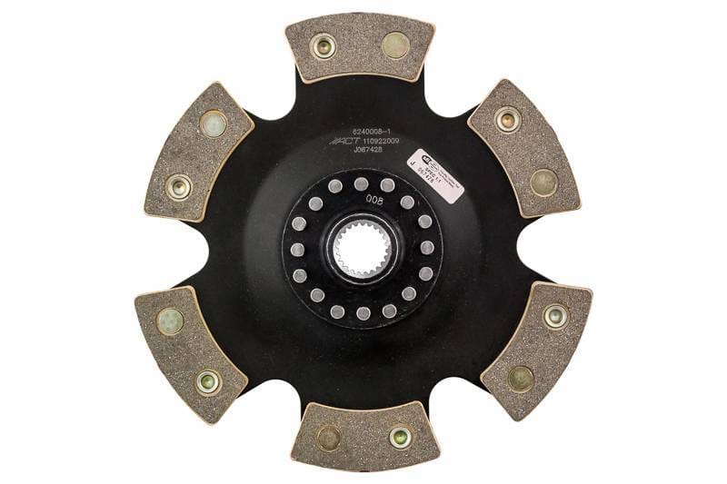 Advanced Clutch 6240008-1 ACT 1999 Porsche 911 6 Pad Rigid Race Disc thumbnail 7