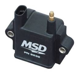 BCCX 8232 MSD Ignition Coil (Single Tower) - CPC Ignition Control - Black - Individual