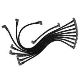 BCCX 31351 Sleeved Spark Plug Wires for SBC over valve cover, HEI