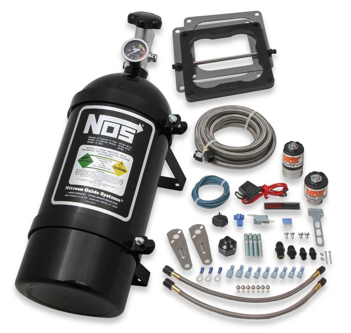 BHHV 02102BNOS NOS Big Shot Wet Nitrous System for 4500 4-barrel Carburetor