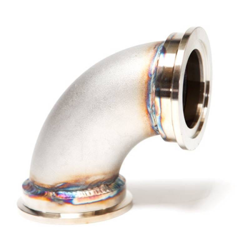 ATP MVR 44mm Wastegate 90 Degree Elbow - 100% 304 Stainless thumbnail 2