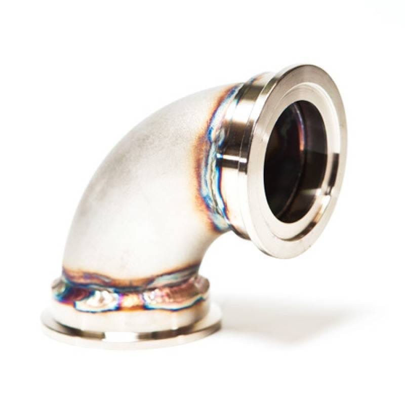 ATP MVS 38mm Wastegate 90 Degree Elbow - 100% 304 Stainless thumbnail 2