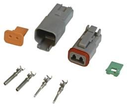 BCCX 8183 MSD Deutsch Connector - 2-Pin - 16-18 Gauge