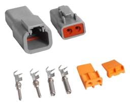 BCCX 8184 MSD Deutsch Connector - 2-Pin - 12-14 Gauge