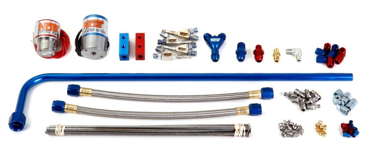 BHHV 04468NOS NOS Pro Race Fogger "Professional" Nitrous System -4 cylinder,Soft Plume Nozzles