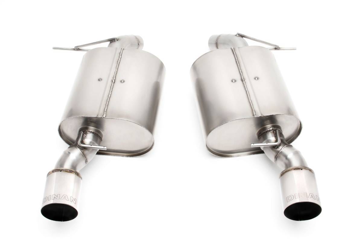 GFBV D660-0012 Dinan Free Flow Axle-Back Exhaust - 2007-2011 BMW 335i/335xi - Fits 2007-2011 BMW 335i, 335i xDrive, 335xi