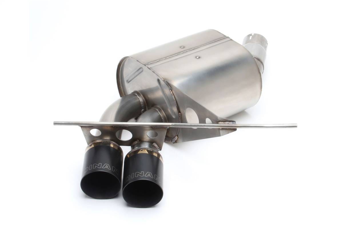 GFBV D660-0025-BLK Dinan Free Flow Axle-Back Exhaust - 2008-2013 BMW 135i/135is - Fits 2008-2013 BMW 135i, 135is