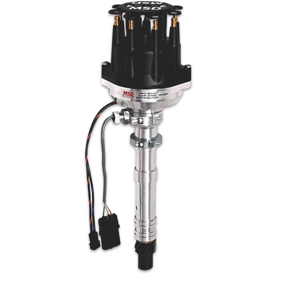 BCCX 2357 Chevy Cam Sync Distributor, Hall-Effect, Standard Cap