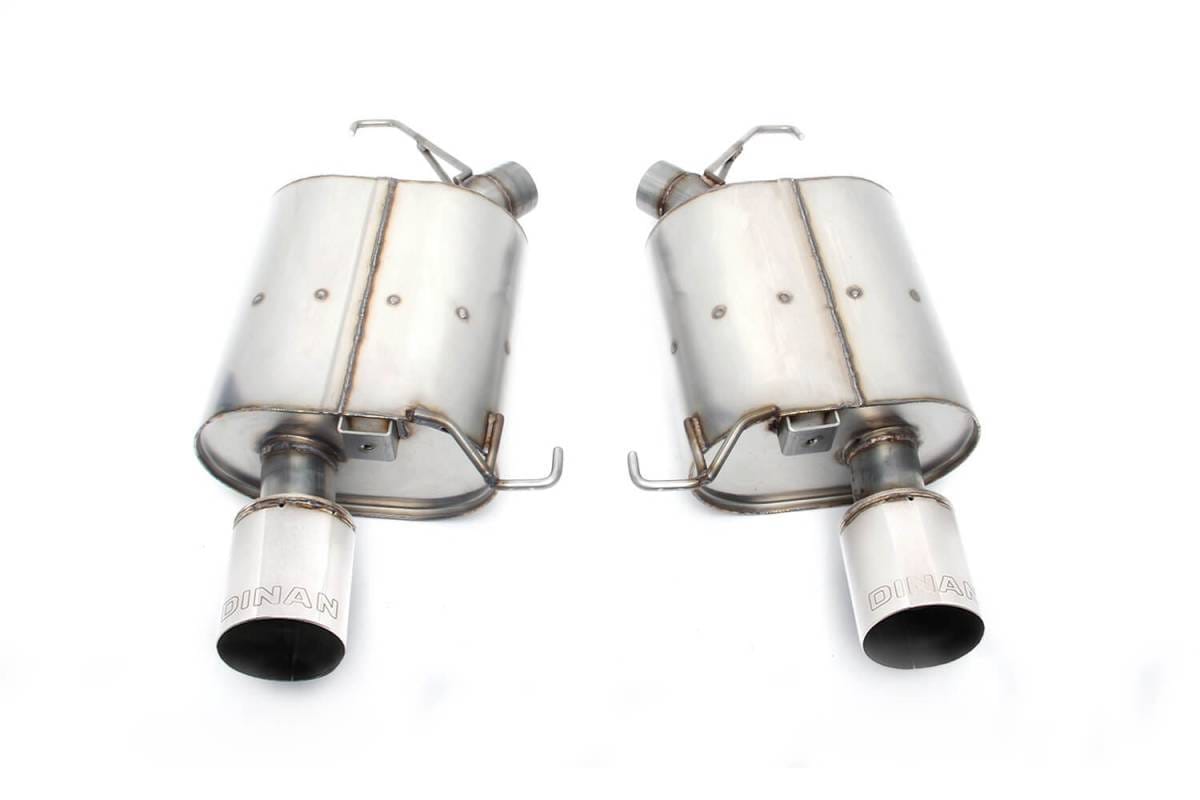 GFBV D660-0051 Dinan Free Flow Axle-Back Exhaust - 2011-2016 BMW 535i - Fits 2011-2016 BMW 535i, 535i xDrive