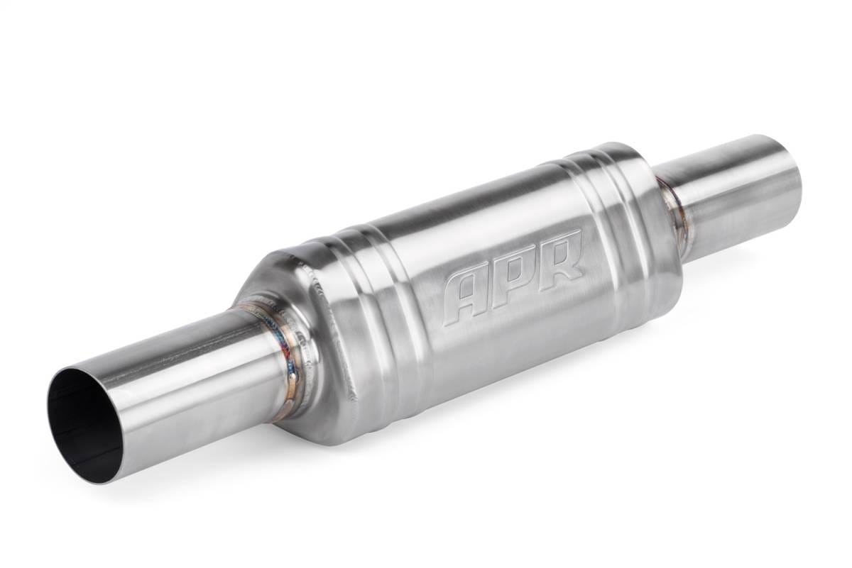 HJQF CBK0005 APR Catback Exhaust System Front Muffler - GTI/TRC (MK7/MK7.5)
