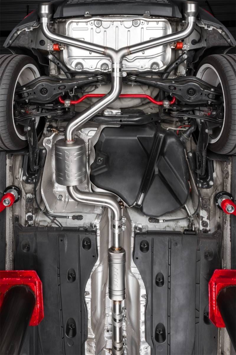 HJQF CBK0005 APR Catback Exhaust System Front Muffler - GTI/TRC (MK7/MK7.5) thumbnail 3