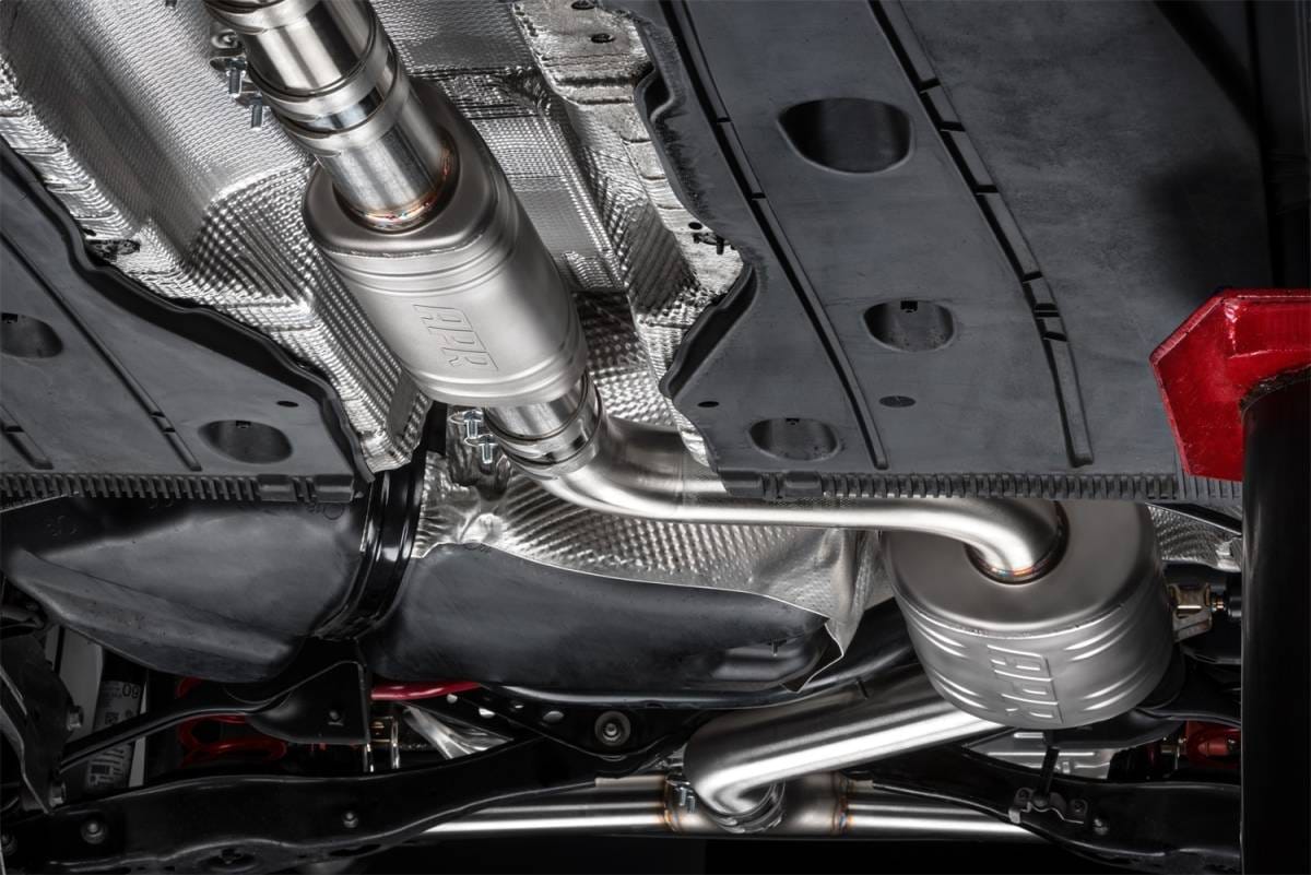 HJQF CBK0005 APR Catback Exhaust System Front Muffler - GTI/TRC (MK7/MK7.5) thumbnail 9