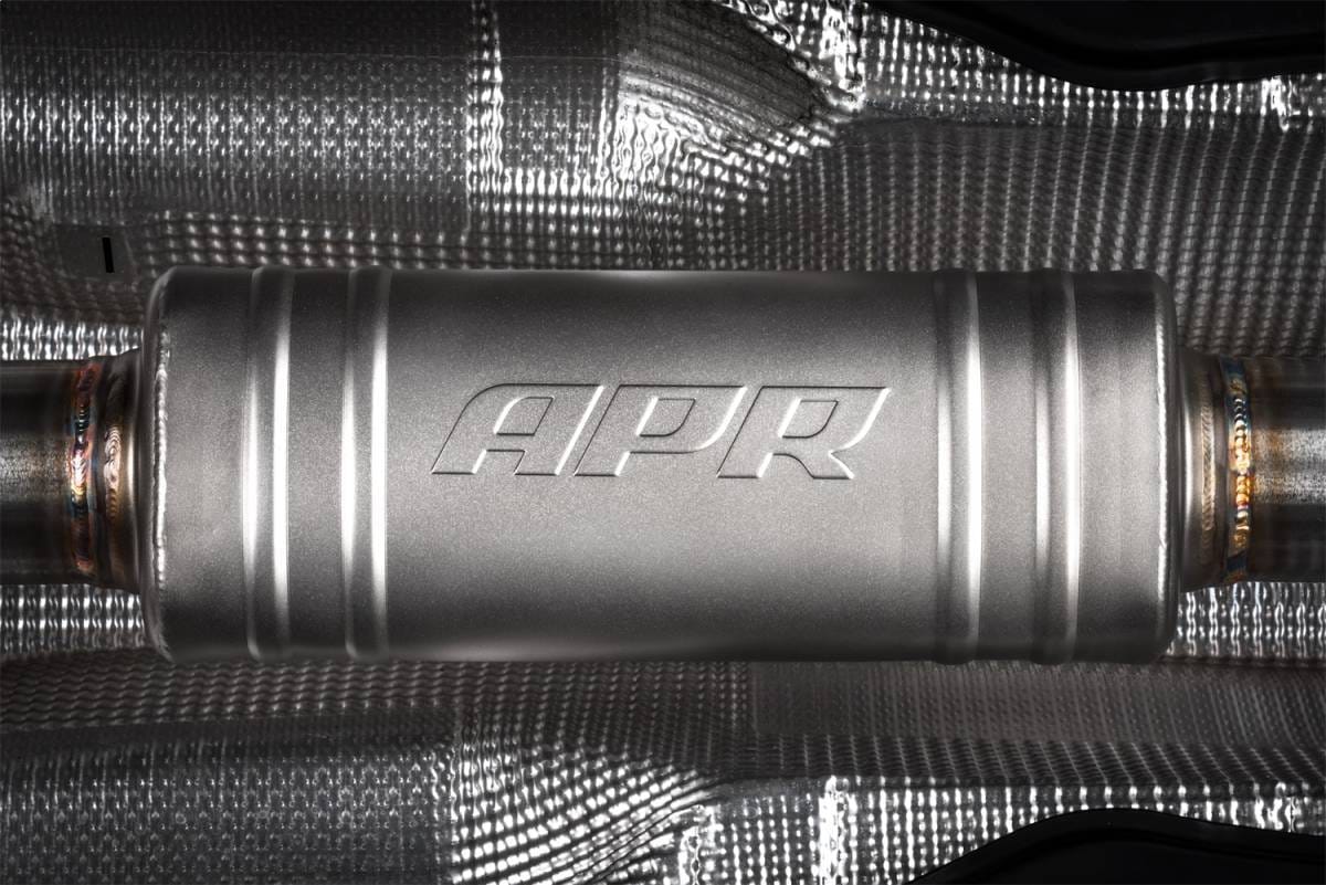HJQF CBK0005 APR Catback Exhaust System Front Muffler - GTI/TRC (MK7/MK7.5) thumbnail 11