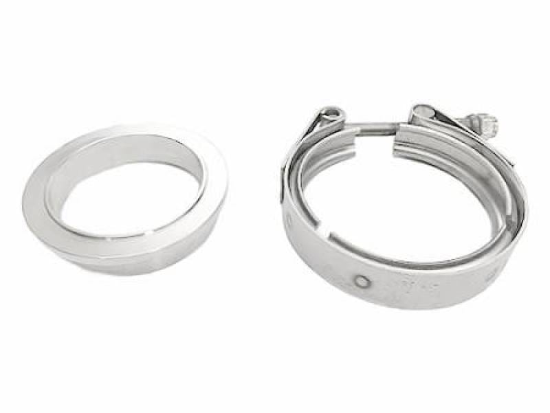 ATP Stainless Manifold Flange and Clamp set (For Garrett Undivided V-band Entry Housing) thumbnail 2