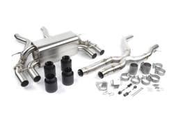 GFBV D660-0082-BLK Dinan Free Flow Axle-Back Exhaust & X-Pipe - 2019-2021 BMW M2C - Fits 2019-2021 BMW M2