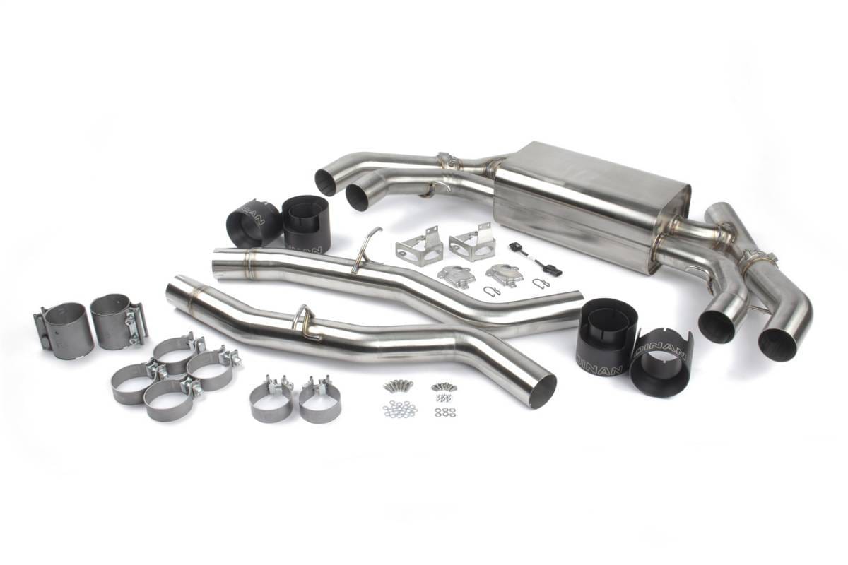 GFBV D660-0086-BLK Dinan Free Flow Axle-Back Exhaust - 2020-2025 BMW X3M/X4M - Fits 2020-2025 BMW X4, X3