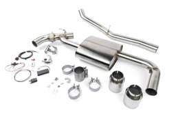 GFBV D660-0084 Dinan Valved Axle-Back Exhaust - 2017-2024 MINI C'man S ALL4 - Fits 2017-2024 Mini Cooper Clubman, Cooper Countryman