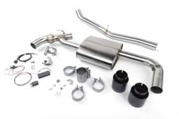 GFBV D660-0084-BLK Dinan Valved Axle-Back Exhaust - 2017-2024 MINI C'man S ALL4 - Fits 2017-2024 Mini Cooper Clubman, Cooper Countryman