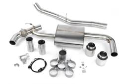 GFBV D660-0089 Dinan Valved Axle-Back Exhaust - 2016-2023 BMW X1/X2 xDrive28i; Dinan Valved Axle-Back Exhaust - 2016-2024 MINI C'Man JCW - Fits 2016-2024 Mini, BMW models
