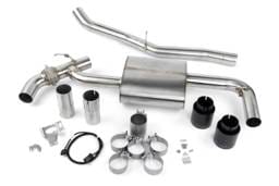 GFBV D660-0089-BLK Dinan Valved Axle-Back Exhaust - 2016-2023 BMW X1/X2 xDrive28i; Dinan Valved Axle-Back Exhaust - 2016-2024 MINI C'Man JCW - Fits 2016-2024 Mini, BMW models