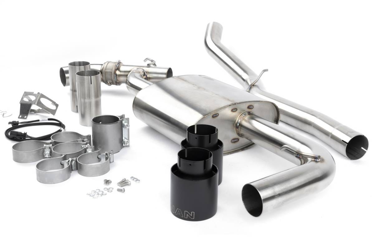 GFBV D660-0089-BLK Dinan Valved Axle-Back Exhaust - 2016-2023 BMW X1/X2 xDrive28i; Dinan Valved Axle-Back Exhaust - 2016-2024 MINI C'Man JCW - Fits 2016-2024 Mini, BMW models thumbnail 11