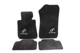 GFBV D701-DNBW2308-4C-BLK Dinan Signature Floor Mats - Black - 2009-2015 BMW 7-Series - Fits select 2009-2015 BMW models