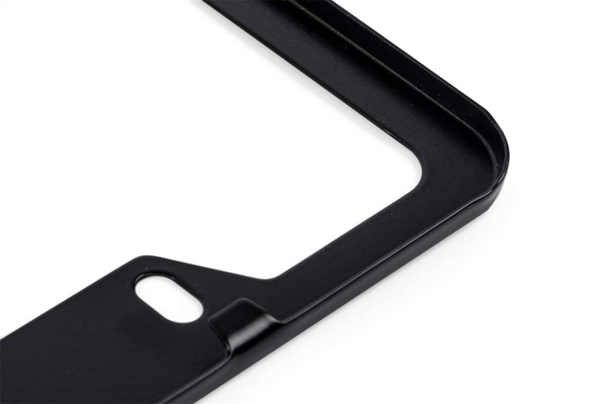 HJQF A1000010 APR License Plate Frame - Thick, Black w/ Hiders thumbnail 11