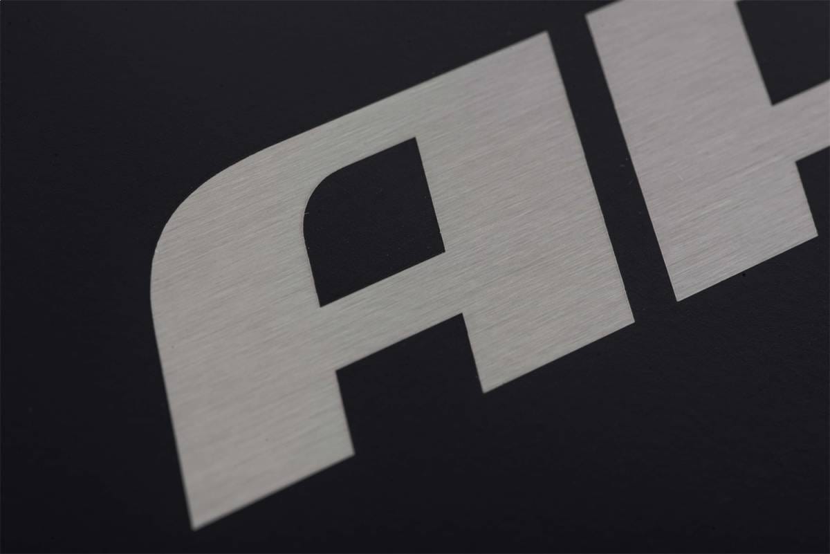 HJQF A1000015 APR License Plate - Silver on Black thumbnail 9