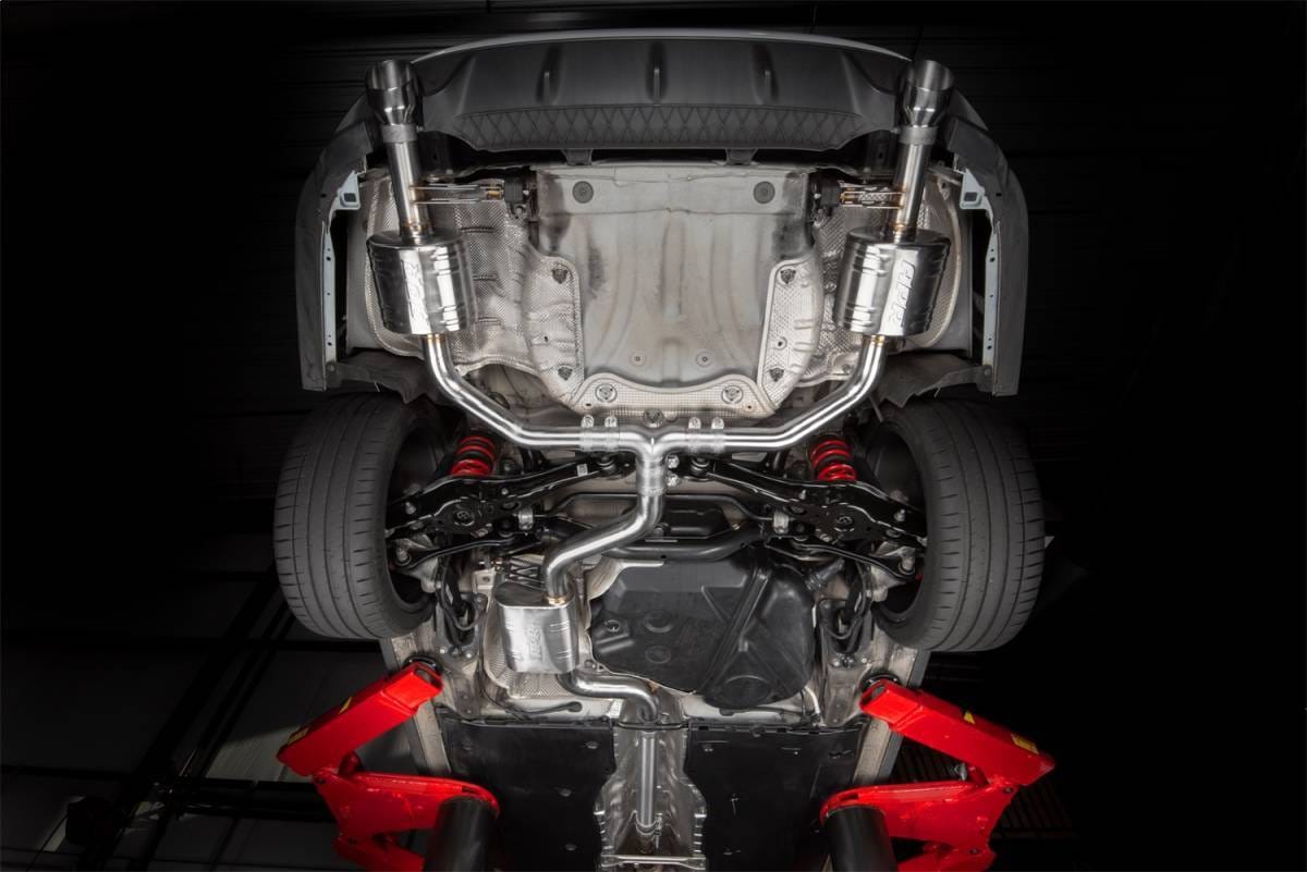 HJQF CBK0040 APR Catback Exhaust System - Jetta GLI (MK7) - Fits 2019-2021 Volkswagen Jetta thumbnail 3
