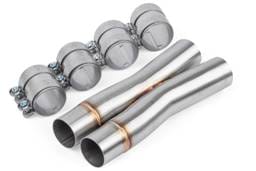 HJQF CBK0027 APR Catback Exhaust System X-Pipe - S6/S7/RS6/RS7 (C7) - Fits 2013-2018 Audi S6, S7, RS7
