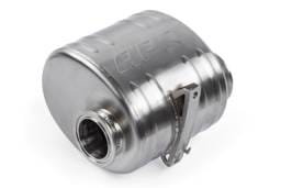 HJQF CBK0028 APR Catback Exhaust System Left Muffler - 718 (982) 2.0T/2.5T - Fits 2017-2025 Porsche 718 Boxster, 718 Cayman