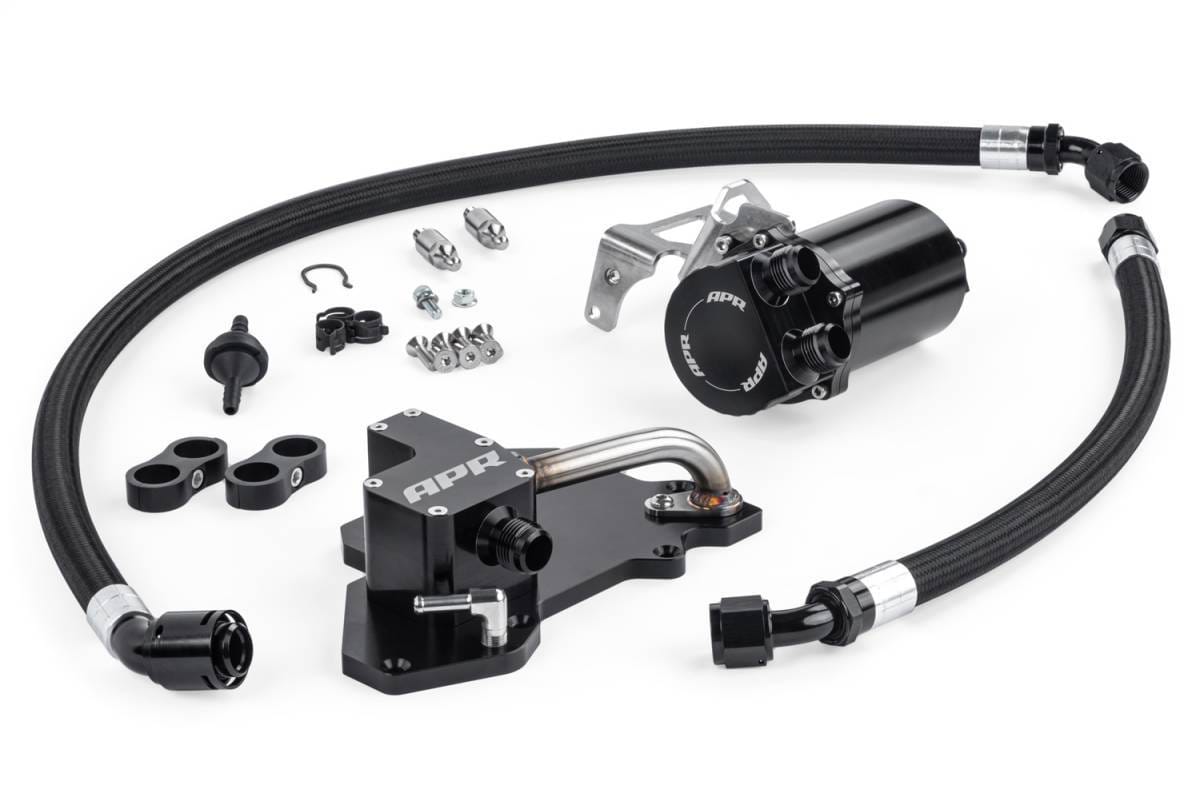 HJQF MS100199 APR Full Catch Can System - 1.8T/2.0T EA888 Gen 3 MQB - Fits select 2015-2023 Audi, Volkswagen applications