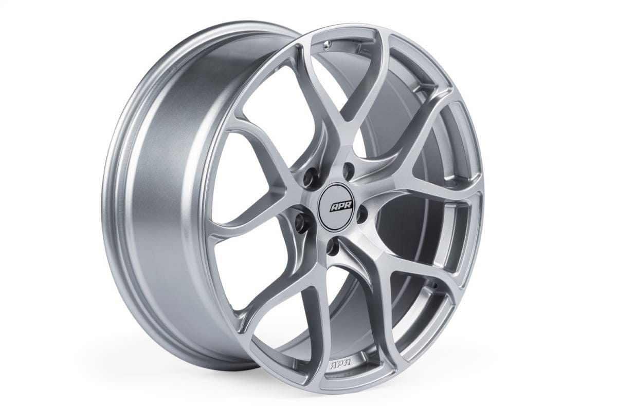 HJQF WHL00001 APR A01 Flow Formed Wheels (19x8.5) (Hyper Silver) (1 Wheel) - Fits select 1992-2027 Audi, Volkswagen applications
