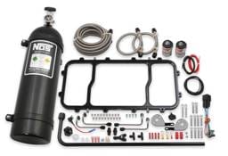 BHHV 05501BNOS NOS Dry Nitrous Plate System for Holley LS Hi Ram Intake Manifold - Black