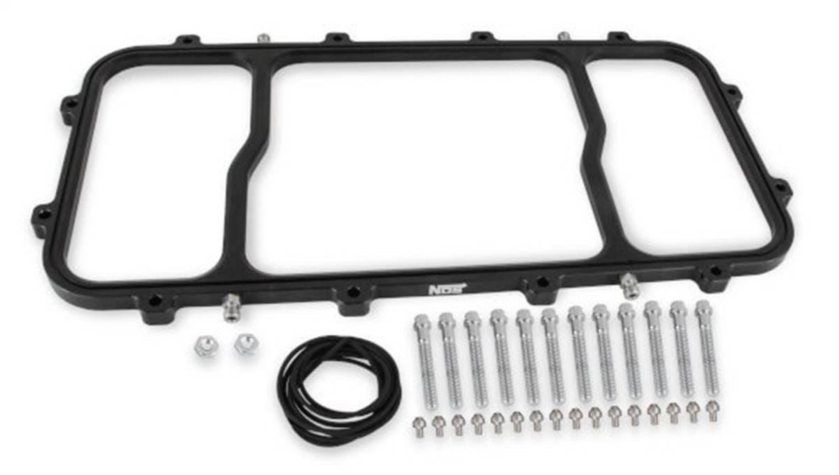 BHHV 05501BNOS NOS Dry Nitrous Plate System for Holley LS Hi Ram Intake Manifold - Black thumbnail 5