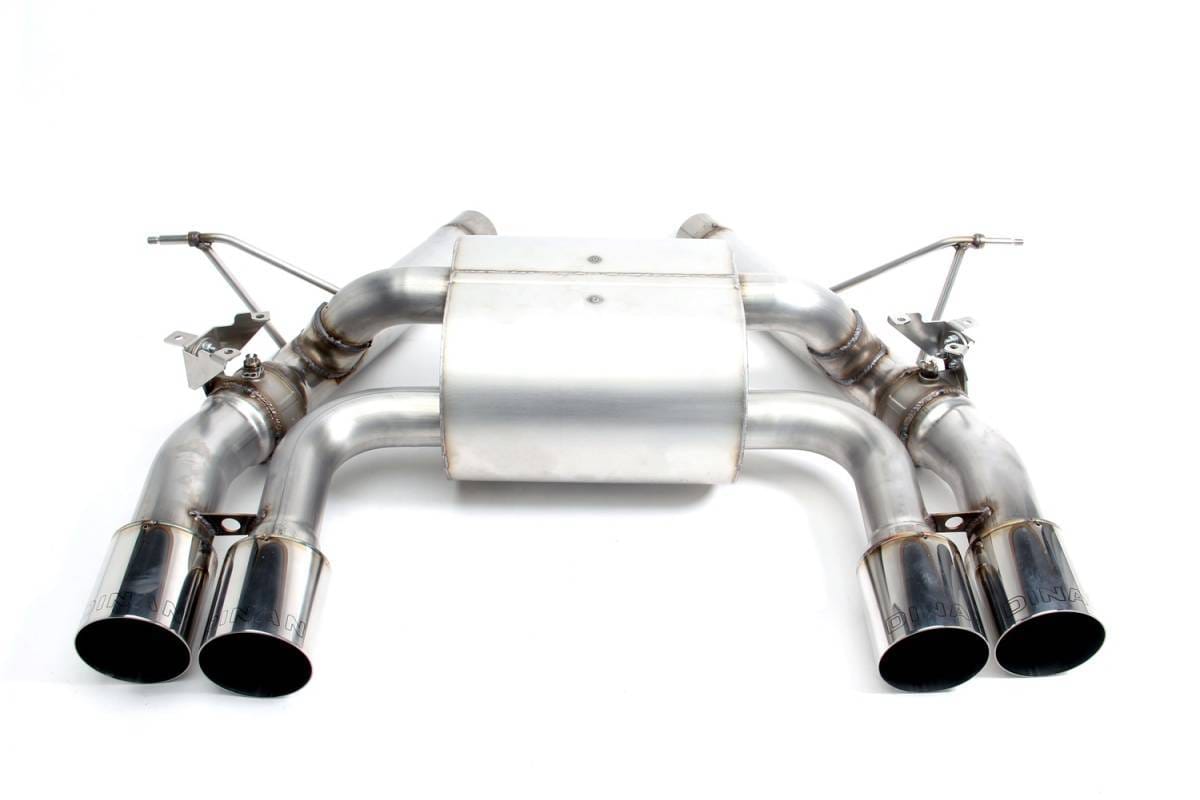 GFBV D660-0050 Dinan Free Flow Axle-Back Exhaust - 2015-2020 BMW M3/M4 - Fits 2015-2020 BMW M4, M3