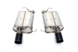 GFBV D660-0051-BLK Dinan Free Flow Axle-Back Exhaust - 2011-2016 BMW 535i - Fits 2011-2016 BMW 535i, 535i xDrive