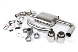 GFBV D660-0083 Dinan Valved Axle-Back Exhaust - 2017-2024 MINI Countryman S / Clubman S - Fits 2016-2024 Mini Cooper Clubman, Cooper Countryman