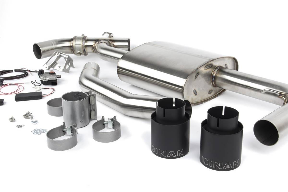 GFBV D660-0083-BLK Dinan Valved Axle-Back Exhaust - 2017-2024 MINI Countryman S / Clubman S - Fits 2016-2024 Mini Cooper Clubman, Cooper Countryman thumbnail 19